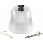 Cloches  salades plastique - lot de 6