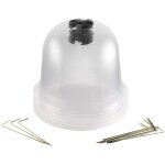 Cloches � salades plastique - lot de 6