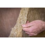 Biofib - cloison : isolant acoustique en chanvre, �p. 60mm - 1200 x 600mm, 10 panneaux