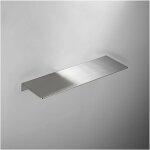 Cloison de salle de bain, organisateur de salle de bain, �tag�re d'angle de douche argent�e, baignoire ...