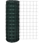 Clture rsistante avec fil d'acier recouvert de pvc vert diffrentes tailles taille : 10 x 1, 2 m