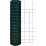 Clôture euro acier 25 x 1, 5 m vert Clôture euro acier 25 x 1, 5 m vert