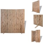 Cl�ture bambou 180x170 cm - cl�ture en bambou - s�paration pi�ce - d�coration murale - panneau de cloison ...