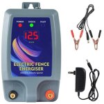 Cl�ture �lectrique pour animaux : contr�leur pour cerf, ours, cochon, ch�vre, chien et poulet sur 10 ...