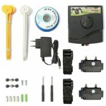 Cloture electrique pour chien collier anti fugue avec 2 colliers?cl�ture �lectronique pour animaux de ...