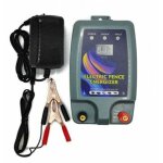 Cl�ture �lectrique haute puissance pour b�tail et animaux - �lectrificateur de cl�ture avec 3 modes d'alimenta ...