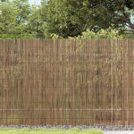 Cl�ture de jardin 400x100 cm roseau vidaxl