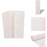 Cl�ture de jardin double face 90 x 300 cm blanc - cl�ture de jardin - cl�ture pvc - cl�ture blanche - ...
