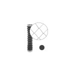 Cloture&jardin - grillage simple torsion gris - maille 50 x 50mm - fil 2, 4mm - 1 mètre Cloture&jardin - grillage simple torsion gris - maille 50 x 50mm - fil 2, 4mm - 1 mètre