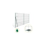 Cloture&jardin - grillage soudé vert - jardimalin - maille 100 x 75mm - 1, 20 mètre Cloture&jardin - grillage soudé vert - jardimalin - maille 100 x 75mm - 1, 20 mètre