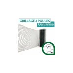 Cloture&jardin - grillage triple torsion vert - maille hexa 25mm - longueur 5m - 1 mètre Cloture&jardin - grillage triple torsion vert - maille hexa 25mm - longueur 5m - 1 mètre