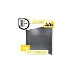 Cloture&jardin - kit clôture aluminium gris anthracite 8m - jardiclos - a sceller - 1, 80 mètre Cloture&jardin - kit clôture aluminium gris anthracite 8m - jardiclos - a sceller - 1, 80 mètre