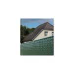 Cloture&jardin - lamelles occultation pvc à tresser vert - jarditop Cloture&jardin - lamelles occultation pvc à tresser vert - jarditop