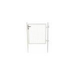 Cloture&jardin - portillon jardin grillagé blanc jardimalin - 1, 2 mètre Cloture&jardin - portillon jardin grillagé blanc jardimalin - 1, 2 mètre