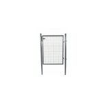 Cloture&jardin - portillon jardin grillag� gris anthracite jardimalin - 1 m�tre