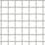 Clôture de jardin sertie acier inoxydable 50x50 cm 11x11x2 mm - inlife Clôture de jardin sertie acier inoxydable 50x50 cm 11x11x2 mm - inlife