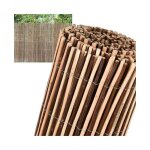 Suinga - cl�ture en osier naturelle bicolore 1x3m, occultation 85%, vue balcon recommand�e pour l'ombre ...