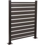 Hhg - clôture pour poubelles en aluminium 946, élément de base cache - poubelle, aspect bois extensible ... Hhg - clôture pour poubelles en aluminium 946, élément de base cache - poubelle, aspect bois extensible ...