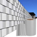 Clôture pvc brise vue occultant cloture en pvc avec clips de fixation brise vue protection contre le ... Clôture pvc brise vue occultant cloture en pvc avec clips de fixation brise vue protection contre le ...