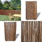 Vidaxl - clture de saule 300x100 cm - clture bois - clture naturelle - clture saule - clture jardin ...