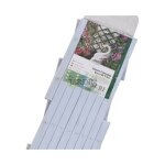 Clture en treillis pvc blanc mesurant 50 x 150 cm, pour vigne. utile pour les jardins, cltures, dcoration, ...