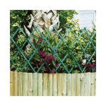 Clôture en treillis pvc vert 50 x 150 cm pour jardin. haie artificielle extensible pour jardins, clôtures, ... Clôture en treillis pvc vert 50 x 150 cm pour jardin. haie artificielle extensible pour jardins, clôtures, ...