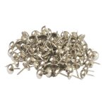 Clous tapissier rond en � 11 mm coloris - chrome