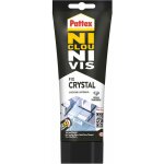 Pattex - ni clou ni vis fix crystal, colle super puissante � base de polym�re de synth�se pour int�rieur ...
