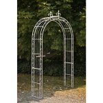 Clp - ancient white garden pergola arc Clp - ancient white garden pergola arc