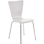 Clp - chaise empilable aaron blanc