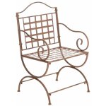 Clp - chaise de fer de terrasse avec des marques confortables et des reproches de pied dans diffrentes ...