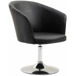 Clp - fauteuil pivotant salon pivot couleur : noir Clp - fauteuil pivotant salon pivot couleur : noir