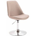 Clp - chaise de restauration maverick en tissu tortora, chrom