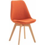 Chaise de salle à manger / cuisine linares orange tissu Chaise de salle à manger / cuisine linares orange tissu