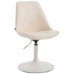 Chaise de salle � manger fracassante en cr�me, wei�