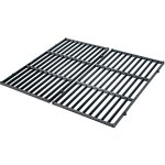 Ensemble de grilles de grill noir, 44, 5x26 cm