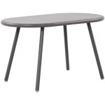 Clp - table basse d'ext�rieur velva gris fonc�