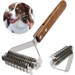 Coat king râteau pet undercoat rake dog dematting peigne pet toilettage brosse outil deshedding 17 + ... Coat king râteau pet undercoat rake dog dematting peigne pet toilettage brosse outil deshedding 17 + ...