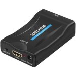 Coavas - convertisseur peritel vers hdmi, adaptateur scart vers hdmi convertisseur audio vid�o rater ...