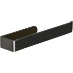 Coavas - porte serviette noir, accroche serviette salle de bain, porte torchon sans perage noir, auto ...