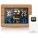 Coavas - station météo sans fil avec capteur extérieur ? avec heure, date, température, humidité, baromètre, ... Coavas - station météo sans fil avec capteur extérieur ? avec heure, date, température, humidité, baromètre, ...