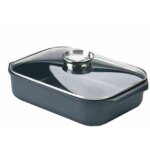 Cocotte aromatique avec couvercle en verre, noir Cocotte aromatique avec couvercle en verre, noir