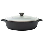 Cocotte en fonte 32cm noir baumalu 384920
