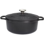 Cocotte en fonte maille 28cm noir chasseur puc472801