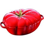 Cocotte en forme de tomate de cramique avec surface maille 405118550, 40511 - 855 - 0 - staub