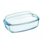 Cocotte four rectangulaire en verre 6. 5l transparent - pyrex - 466a000 / 6343 Cocotte four rectangulaire en verre 6. 5l transparent - pyrex - 466a000 / 6343