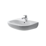 Duravit - d - code - lavabo 550x430 mm, avec un trou pour robinet, blanc alpin 23105500002