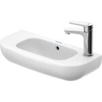 Duravit - d - code lave - mains, avec trou pour robinetterie � gauche,