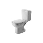 Duravit - d - code - wc � poser, �vacuation verticale, blanc alpin 21110100002