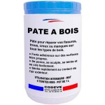 Pate bois - 1 l - codeve bois - ch�ne clair - pour la r�paration de trous moyens sur votre parquet, boiserie ...